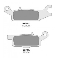 Delta Braking Klocki Hamulcowe Kh445 Yamaha Yfm 550 Grizzly '11-14, Yfm 700 Grizzly '07-18 Lewy Tył