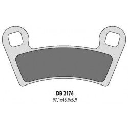 Delta Braking Klocki Hamulcowe Kh456 Polaris - Zastępują Db2176Mx-D Oraz Db2176Qd-D