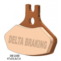 Delta Braking Klocki Hamulcowe Kh468 Can-Am Ds 450 (08-14) Przód - Zastępują Db2188Mx-N Oraz Db2188Qd-N