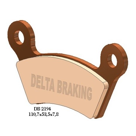 Delta Braking Klocki Hamulcowe Kh473 Can-Am Spyder Rs / Rs-S / Rt / Rt Ltd / Rt-S '10-12, Rs Se5 / Sm5 '08-09 Tył Strona Lewa