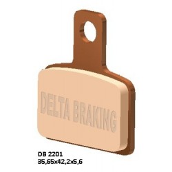 Delta Braking Klocki Hamulcowe Kh495 Beta Trial - Zastępują Db2201Mx-N