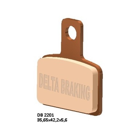 Delta Braking Klocki Hamulcowe Kh495 Beta Trial - Zastępują Db2201Mx-N
