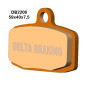Delta Braking Klocki Hamulcowe Kh612 Ktm Sx85 `12-20 Przód - Zastępują Db2206Mx-D Oraz Db2206Qd-D