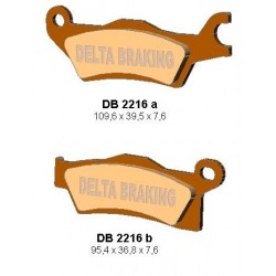 Delta Braking Klocki Hamulcowe Kh618 Can-Am Outlander 800/1000 '12, Renegade 1000 '12 Lewy Przód
