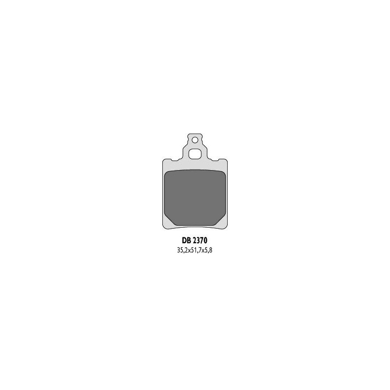Delta Braking Klocki Hamulcowe Kh60 Kh337 Ktm Sx60/65`00-03 - Zastępują Db2370Mx-D Oraz Db2370Qd-D