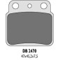 Delta Braking Klocki Hamulcowe Kh137 Ltz400 / Ltr450 Tył - Zastępują Db2470Mx-D Oraz Db2470Qd-D