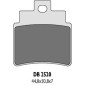 Delta Braking Klocki Hamulcowe Kh355 Kymco 250/300, Sym - Zastępują Db2520Qd-D
