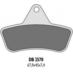 Delta Braking Klocki Hamulcowe Kh271 Arctic Cat`96-04 (F+R) - Zastępują Db2570Mx-D Oraz Db2570Qd-D