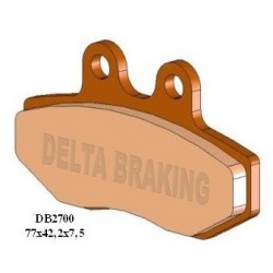 Delta Braking Klocki Hamulcowe Kh167 - Zastępują Db2700Mx-D Oraz Db2700Qd-D