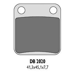 Delta Braking Klocki Hamulcowe Kh54 - Zastępują Db2020Mx-N Oraz Db2020Qd-N