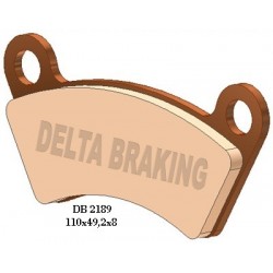 Delta Braking Klocki Hamulcowe Kh482 - Zastępuje Db2189Qd-D Oraz Db2189Mx-D