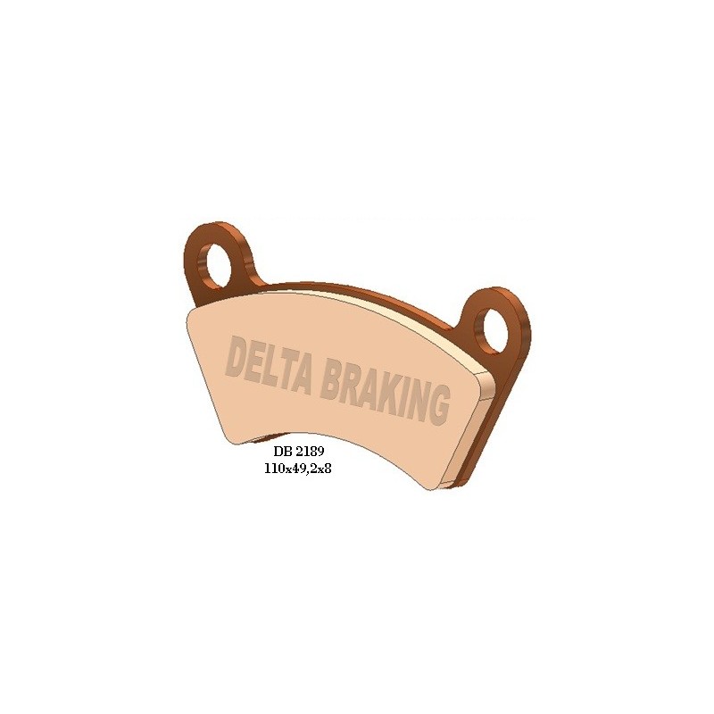Delta Braking Klocki Hamulcowe Kh482 - Zastępuje Db2189Qd-D Oraz Db2189Mx-D