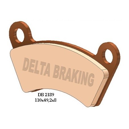 Delta Braking Klocki Hamulcowe Kh482 - Zastępuje Db2189Qd-D Oraz Db2189Mx-D