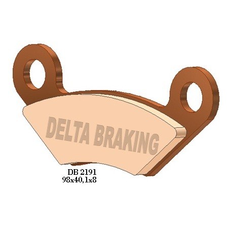 Delta Braking Klocki Hamulcowe Kh483 Quadzilla - Zastępuje Db2191Qd-D Oraz Db2191Mx-D