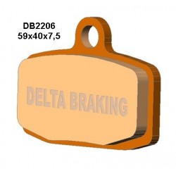 Delta Braking Klocki Hamulcowe Kh612 Ktm Sx85 `12-20 Przód - Zastępują Db2206Mx-N Oraz Db2206Qd-N