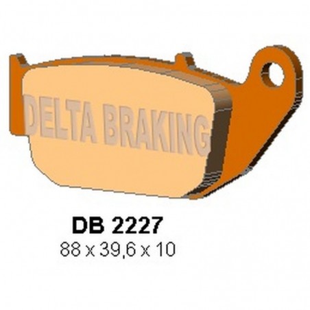Delta Braking Klocki Hamulcowe Kh629 Honda Cbr 125 '11-, Cb 125 R / 300 R 18-, Crf 250 L 13-17, Suzuki Gsx-R / S 18-, Tył