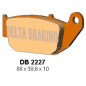 Delta Braking Klocki Hamulcowe Kh629 Honda Cbr 125 '11-, Cb 125 R / 300 R 18-, Crf 250 L 13-17, Suzuki Gsx-R / S 18-, Tył