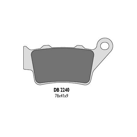Delta Braking Klocki Hamulcowe Kh208 Tył Brembo (Ktm) - Zastępują Db2240Mx-N Oraz Db2240Qd-N