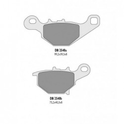 Delta Braking Klocki Hamulcowe Kh401 Suzuki Rm 85 Tył - Zastępuje Db2540Mx-N Oraz Db2540Qd-N