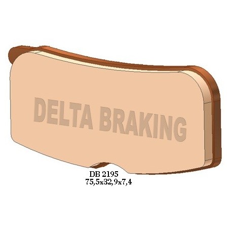 Delta Braking Klocki Hamulcowe Kh474 Can-Am Spyder Rs / Rs-S / Rt / Rt Ltd / Rt-S '10-12, Rs Se5 / Sm5 '08-09 Przód Lewa / Prawa