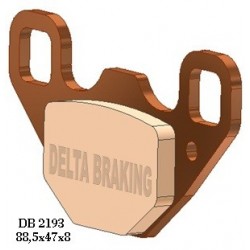 Delta Braking Klocki Hamulcowe Kh489 Polaris Rzr 170 '09-'14 Tył - Zastępują Db2193Qd-D