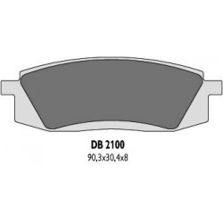 Delta Braking Klocki Hamulcowe Kh105 Yamaha Tt350/600 - Zastępują Db2100Mx-D Oraz Db2100Qd-D