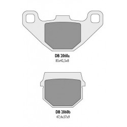 Delta Braking Klocki Hamulcowe Kh83 - Zastępują Db2060Mx-N I Db2060Qd-N