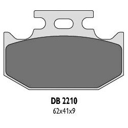 Delta Braking Klocki Hamulcowe Kh152, Kh152/2 - Zastępują Db2210Mx-N Oraz Db2210Qd-N