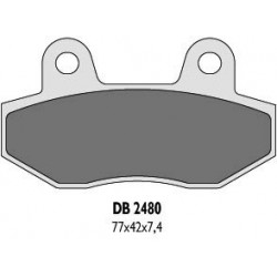 Delta Braking Klocki Hamulcowe Kh86 - Zastępują Db2480Mx-N Oraz Db2480Qd-N