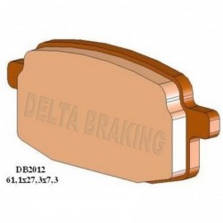 Delta Braking 2022/06 Klocki Hamulcowe Przód Kh169 Adly Silver/Fox 50 '01-'05, Peugeot Clic 50 '08-'11