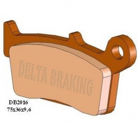 Delta Braking 2022/06 Klocki Hamulcowe Tył Kh131/3 / Kh233 Honda Nsr 50 Mini '00-'09, Xz 50/100 '09-'19