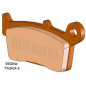 Delta Braking 2022/06 Klocki Hamulcowe Tył Kh131/3 / Kh233 Honda Nsr 50 Mini '00-'09, Xz 50/100 '09-'19