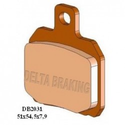 Delta Braking 2022/06 Klocki Hamulcowe Tył Kh266 Aprilia Etv 1000 Caponord '01-'08, Rsv 1000 Mile '98-'03