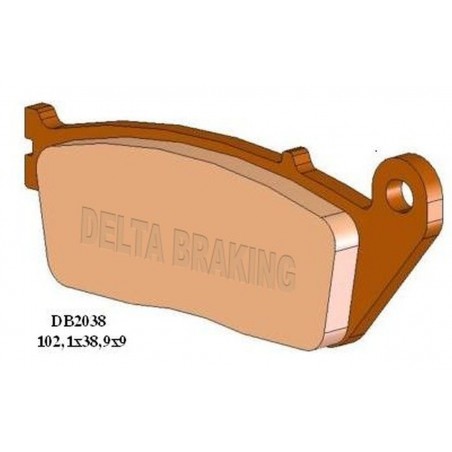 Delta Braking 2022/06 Klocki Hamulcowe Przód Kh14 / Kh226 Bmw C 600/650 '12-'22, Cagiva Navigator 1000 '00-'05