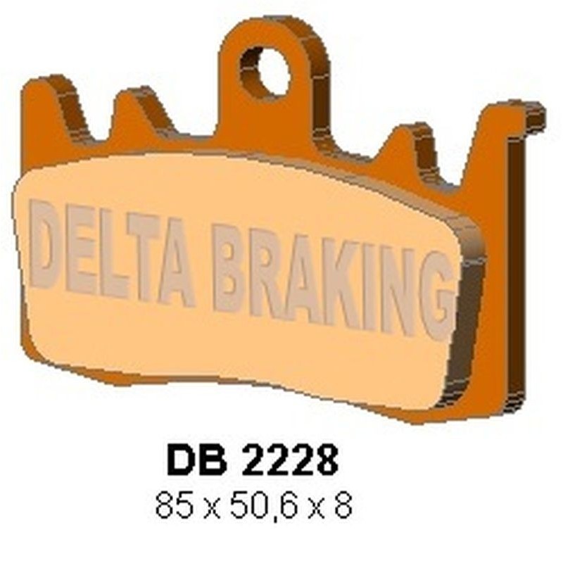 Delta Braking 2022/06 Klocki Hamulcowe Przód Kh630 Aprilia Tuono 1000/1100 '13-'16, Caponord 1200 '13-'17