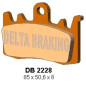 Delta Braking 2022/06 Klocki Hamulcowe Przód Kh630 Aprilia Tuono 1000/1100 '13-'16, Caponord 1200 '13-'17