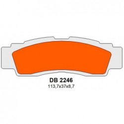 Delta Braking 2022/06 Klocki Hamulcowe Przód Kh676 Yamaha Yxf 1000R Wolverine '21-'22, Yxz 1000R '16-'22