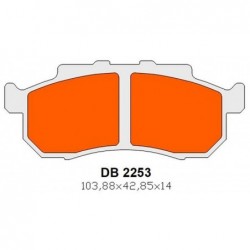 Delta Braking 2022/06 Klocki Hamulcowe Przód Kh476 / Kh477 Triumph Rocket Iii 2500 '19-'22, Honda Muv 700 Big Red '09,