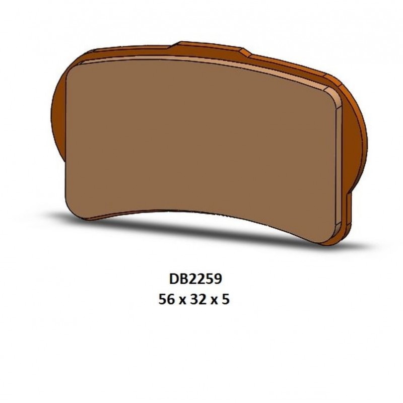 Delta Braking 2022/06 Klocki Hamulcowe Przód Kh644 Gas Gas Txt 125 '13-'17, Txt 250/280/300 '13-'19