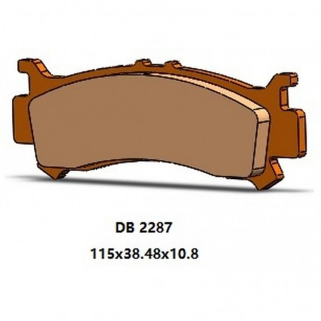 Delta Braking 2022/06 Klocki Hamulcowe Prawy Przód Kh702 Honda Sxs 1000 Pioneer '16-'22, Xsx 1000 Talon '19-'22