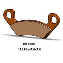 Delta Braking 2022/06 Klocki Hamulcowe Tył Kh742 Arctic Cat Prowler 812 Pro '19-'21, Wildcat 1000 '19-'21