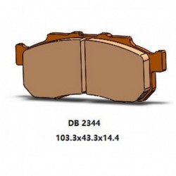 Delta Braking 2022/06 Klocki Hamulcowe Przód Kh712 Honda Sxs 500 Pioneer '15-'22, Sxs 520 Pioneer '21-'22