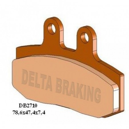 Delta Braking 2022/06 Klocki Hamulcowe Przód Kh113 / Kh256 Aprilia Red Rose 125 '87-'94, Atlantic 500 '02-'04