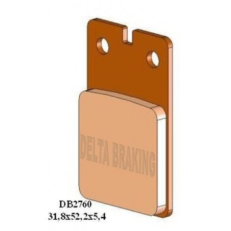 Delta Braking 2022/06 Klocki Hamulcowe Przód Kh99 Aprilia Tr 125/260 '86-'88, Benelli Devil/Spring 50 '92-