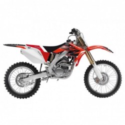 Blackbird Komplet Naklejek (Oklein) + Pokrowiec/Poszycie Na Siedzenie Honda Crf 250 '04-'09, Crf 250 X '04-'20 Dream 4
