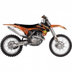 Blackbird Komplet Naklejek (Oklein) + Pokrowiec/Poszycie Na Siedzenie Ktm Exc Wszystkie Modele W Rocznikach 14-16, Sx-Sxf