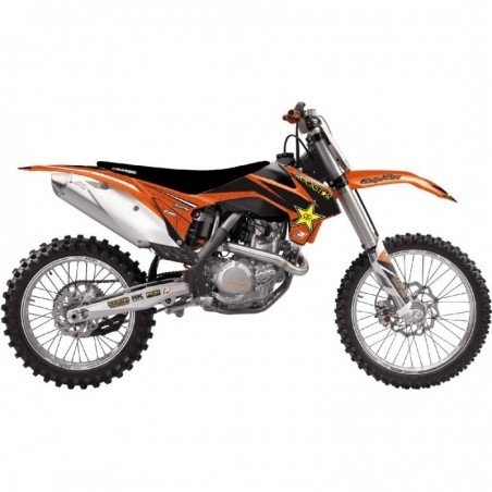 Blackbird Komplet Naklejek (Oklein) + Pokrowiec/Poszycie Na Siedzenie Ktm Exc Wszystkie Modele W Rocznikach 14-16, Sx-Sxf