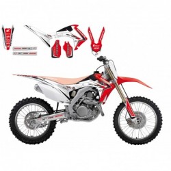 Blackbird Komplet Naklejek (Oklein) Honda Crf 450R '13-'16, Crf 250R '14-'17 Linear