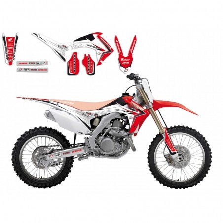 Blackbird Komplet Naklejek (Oklein) Honda Crf 450R '13-'16, Crf 250R '14-'17 Linear