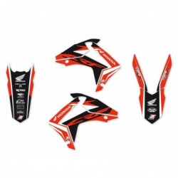 Blackbird Komplet Naklejek (Oklein) Honda Crf250 '14-'17/ 450 '13-'16, Dream 4 Kolor Czerwony/Czarny